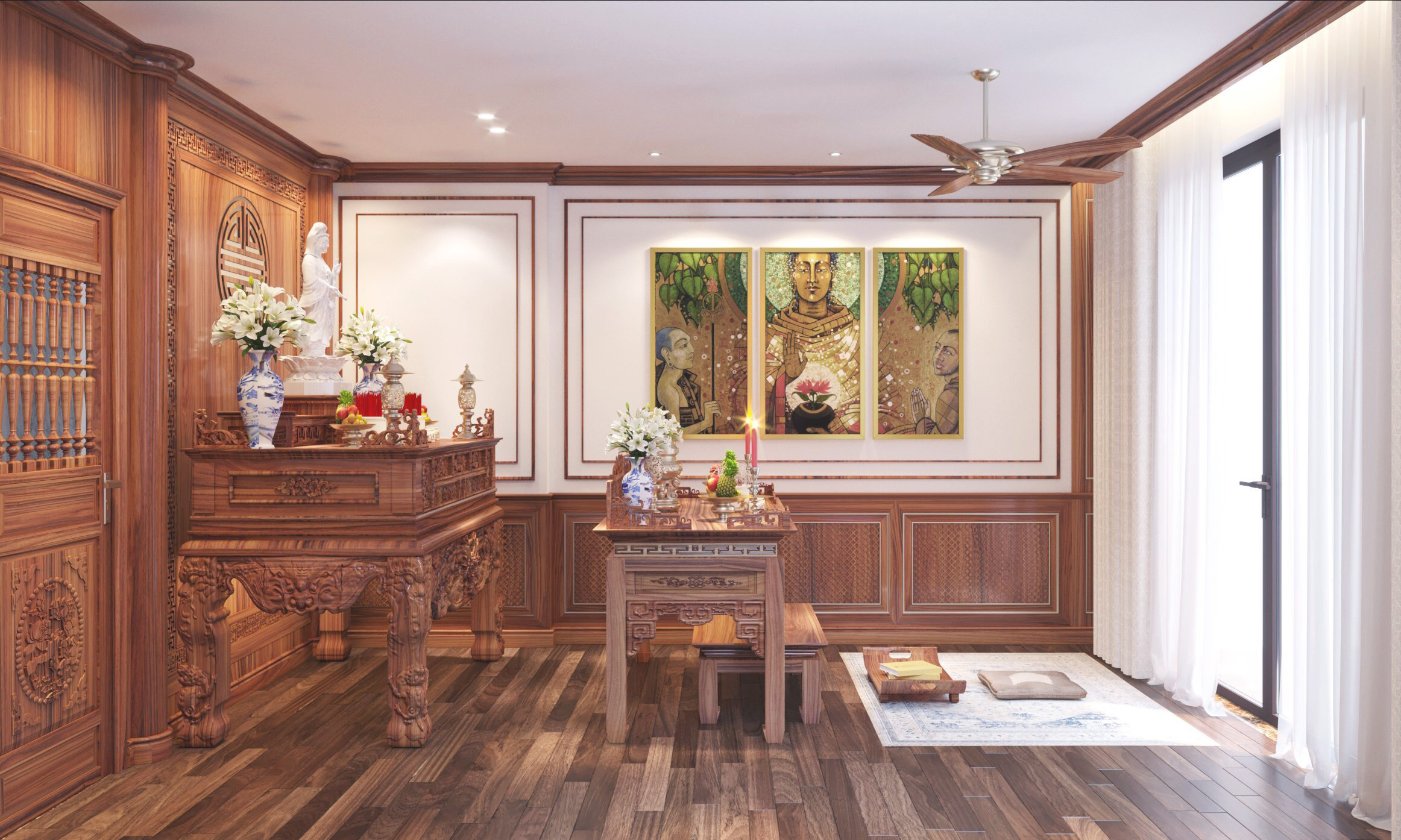 Full inteiror design of a town house in Sai Gon Vietnam-31