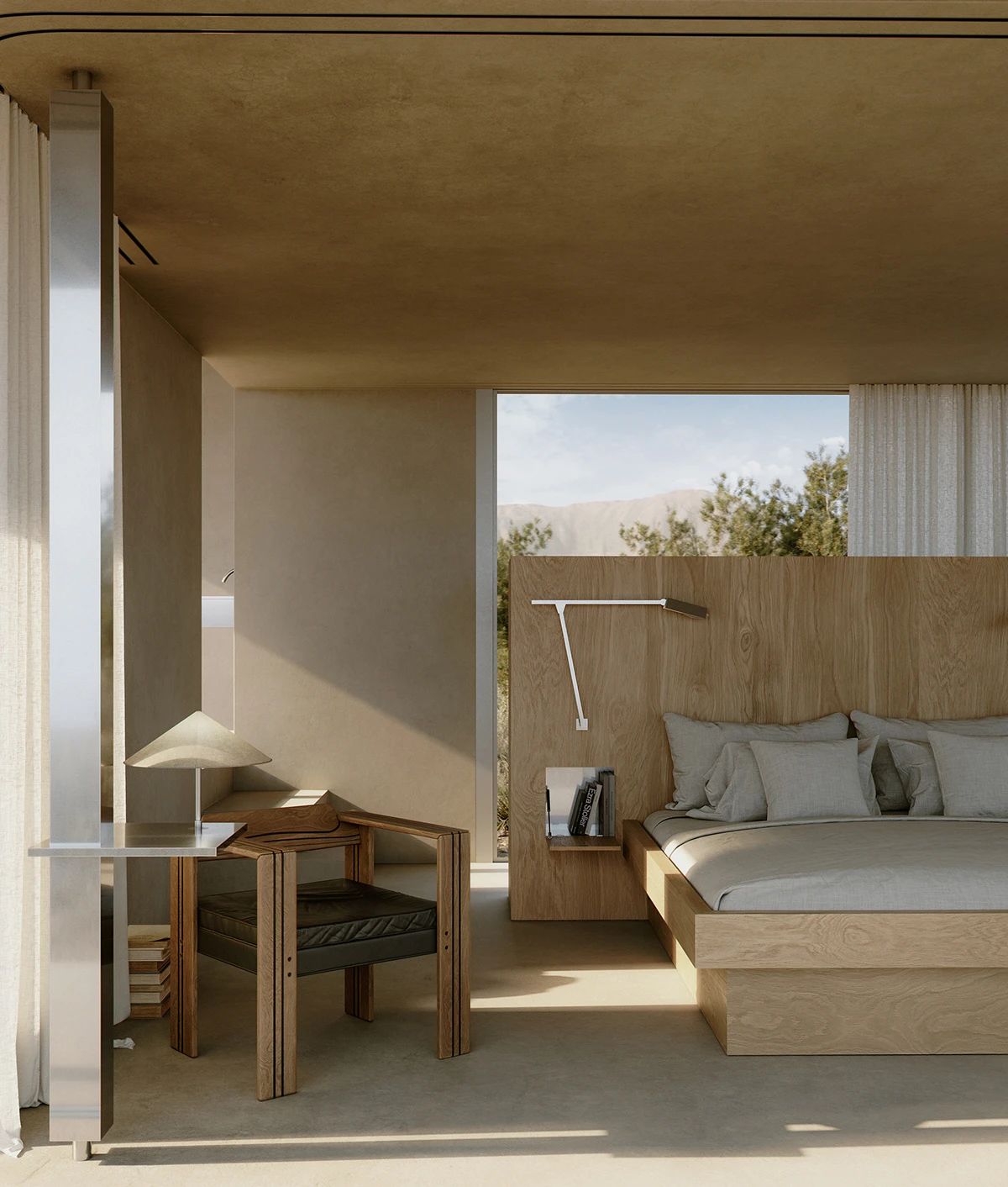 柔和典雅的自然之美，知名设计师打造原始风情住宅-13