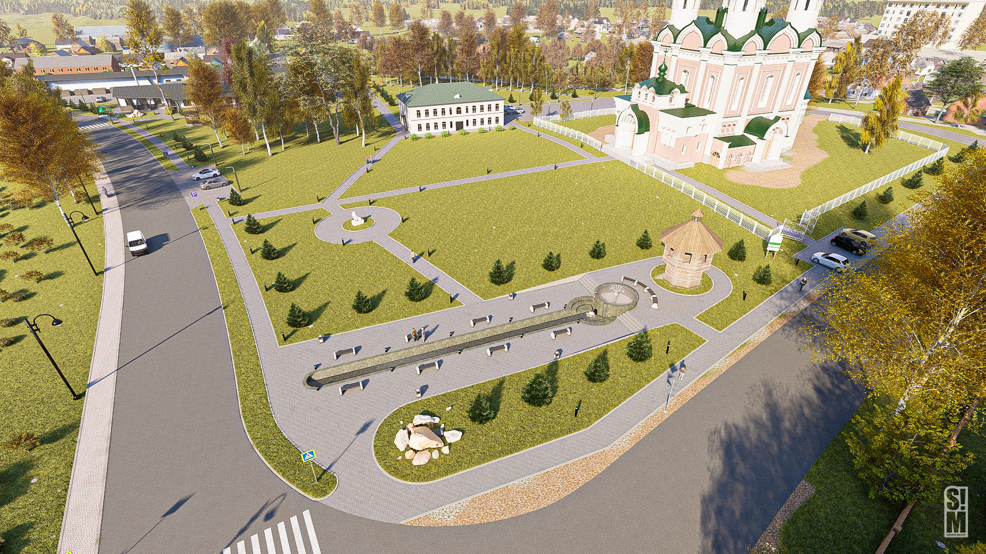 Дизайн-проект санатория в г. Сольвычегодске-13