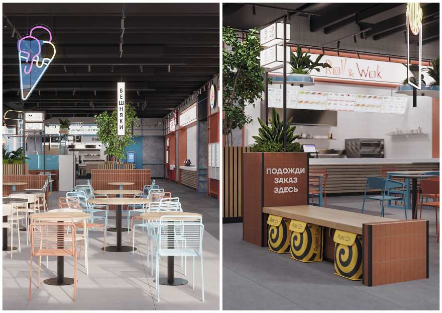 韦什尼亚基美食广场丨俄罗斯莫斯科丨Muravina Anna,Sazonova Elena-7