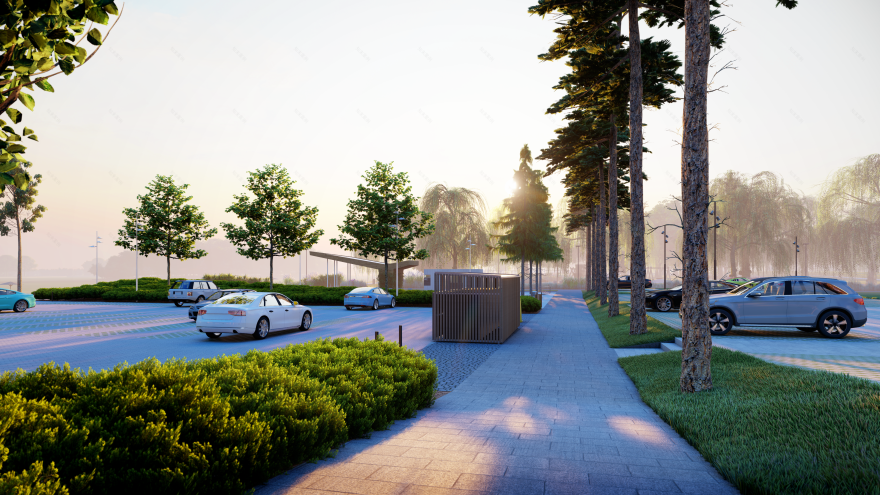 青年公园(PARK MOLIDIZHNYI 可能拼写有误,正确可能是 PARK MOLODYZHNYI ,原文括号内俄语为Парк «Молодіжний» ,молодіжний 意思是青年的 ) 丨UkraineKhmelnytsky-43