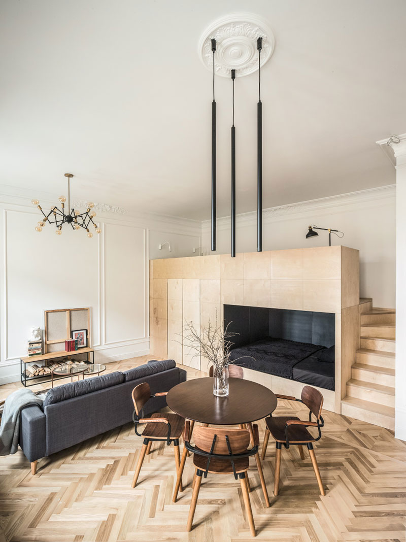 乌克兰基辅老房巧妙改造，增加空间利用率-5