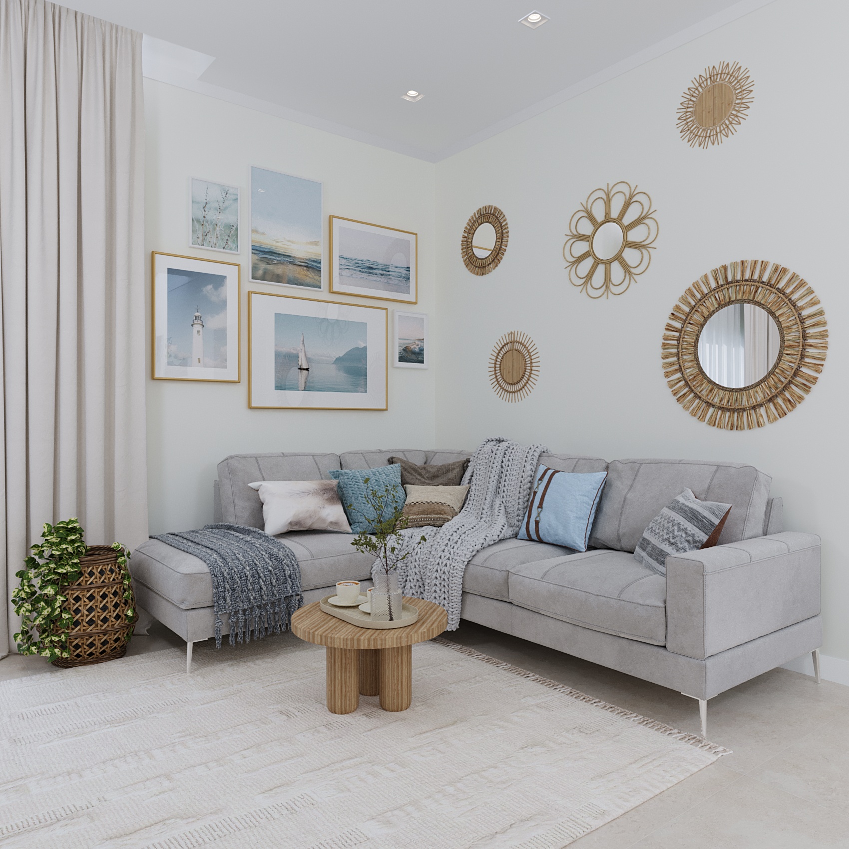 Boho-Scandinavian Two-Story Family House-7