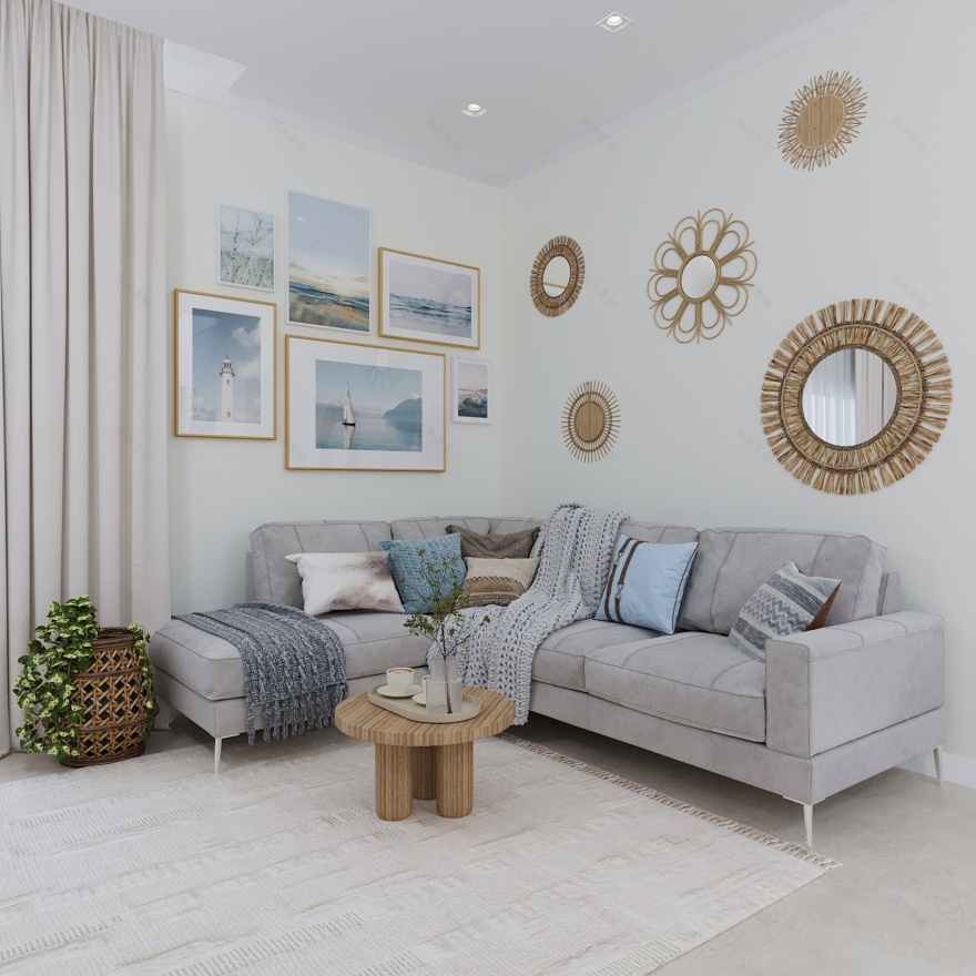 Boho-Scandinavian Two-Story Family House-7