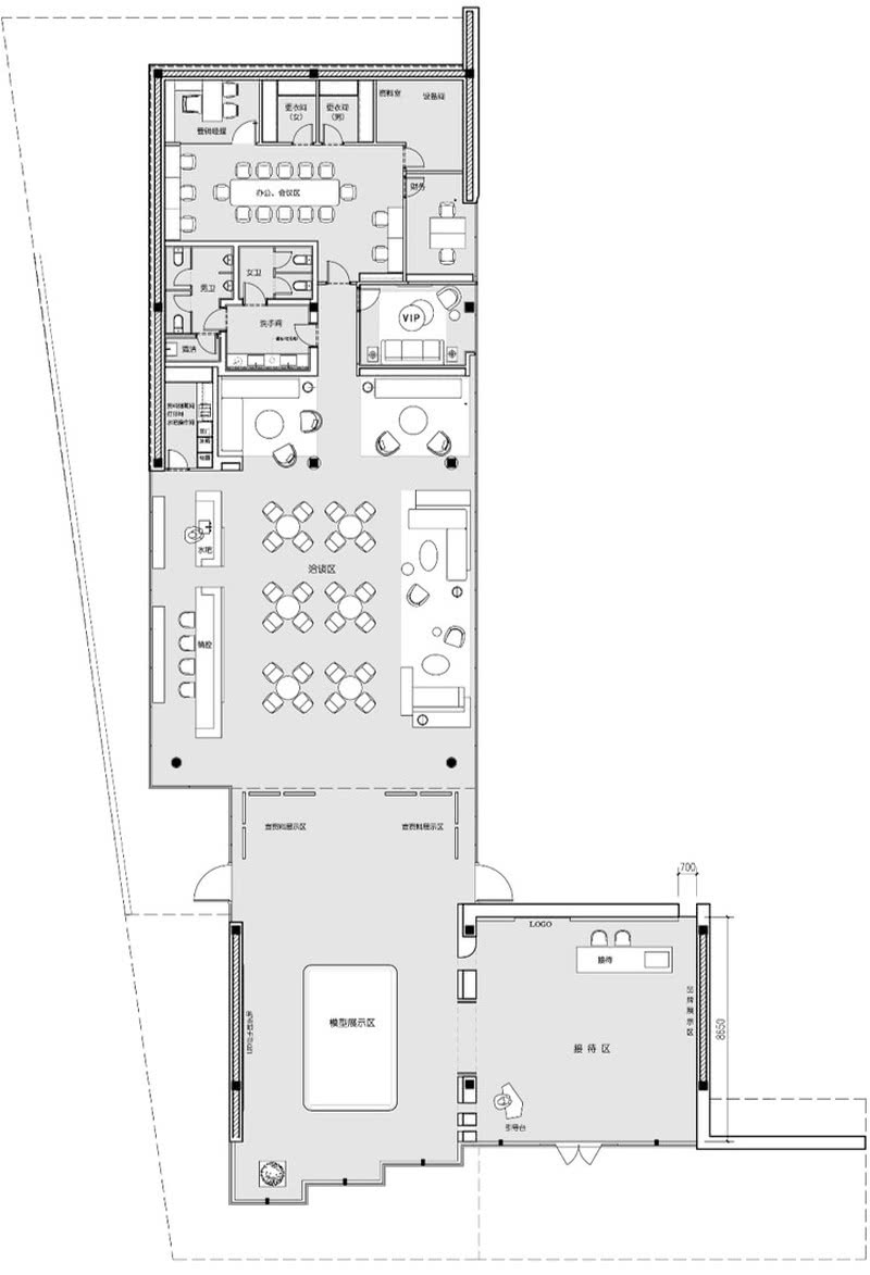 大华公园荟杨行售楼处-4