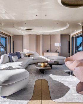Azimut Benetti 游艇内饰设计丨Achille Salvani 设计工作室