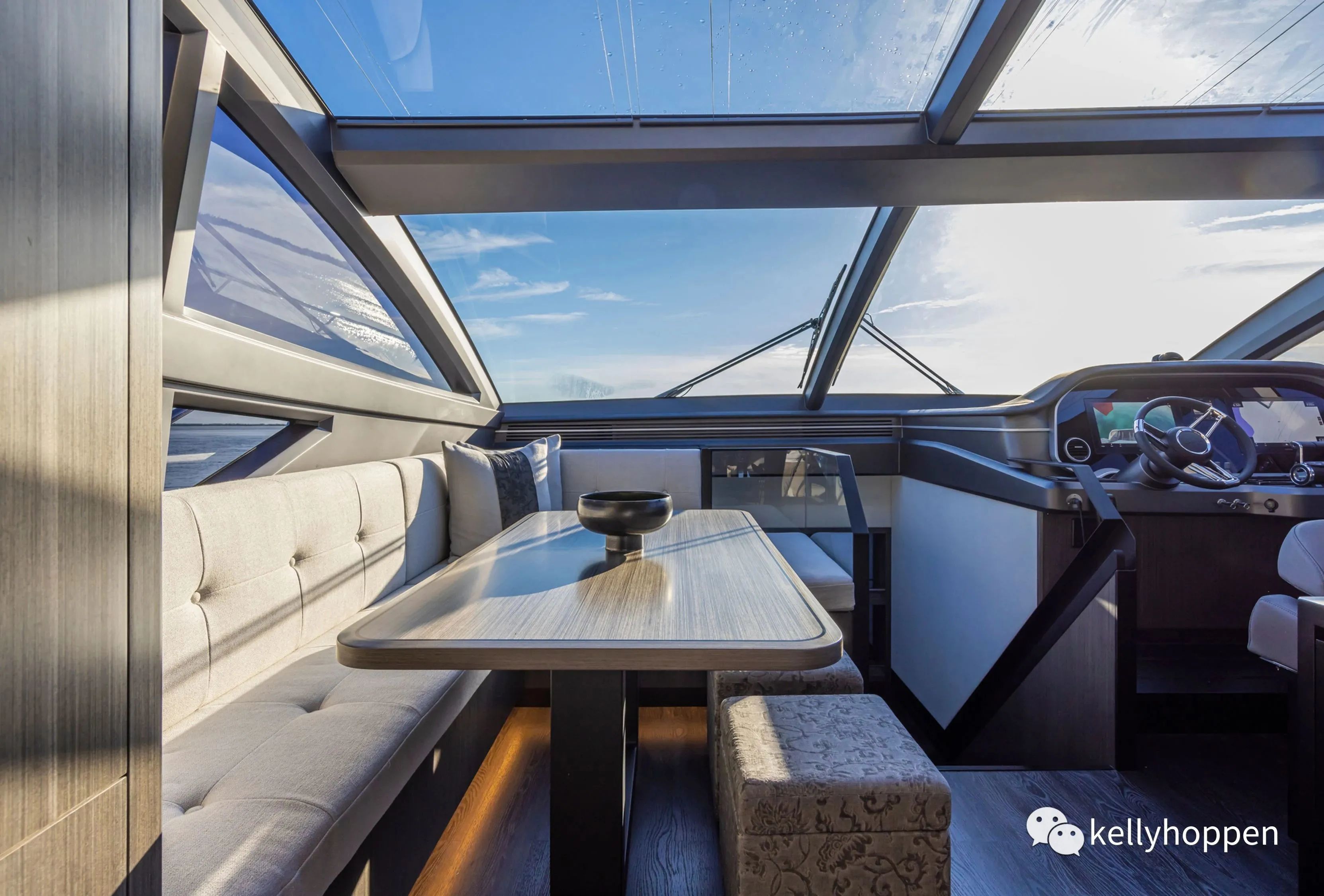 PEARL 72 船型游艇室内设计丨凯丽·赫本-16