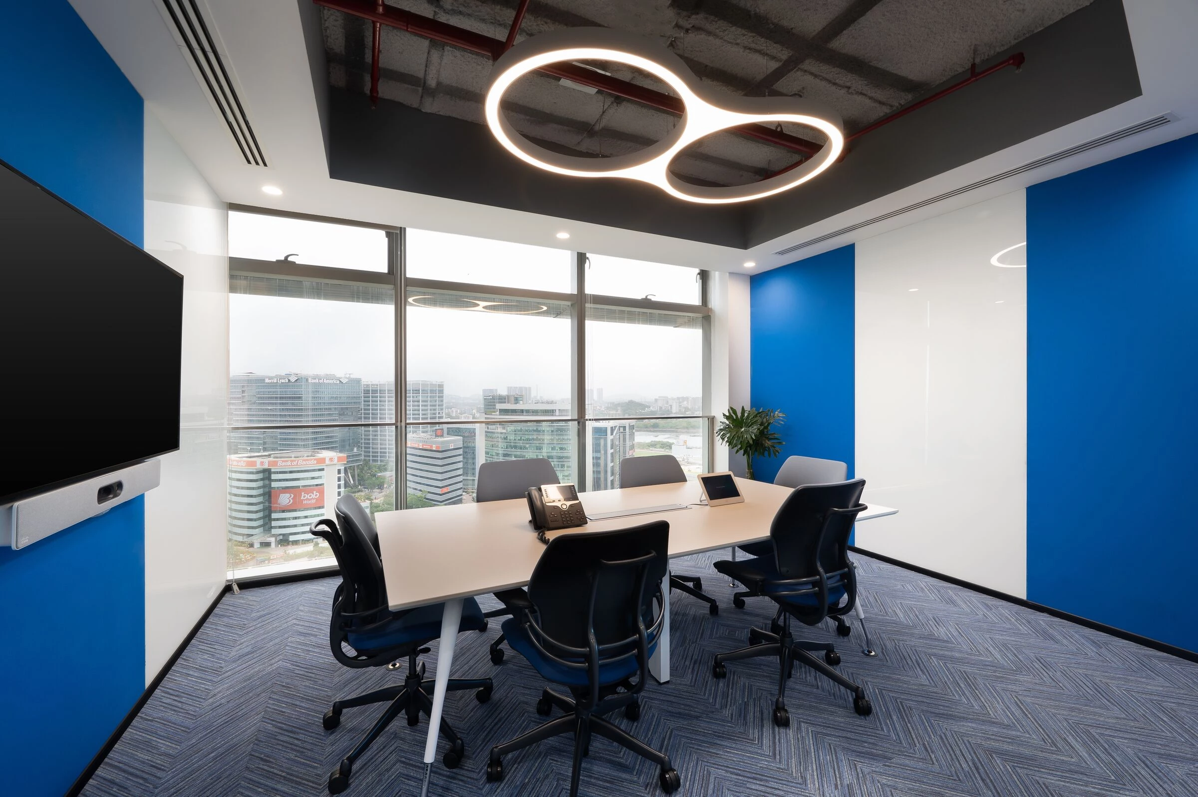 印度金融科技巨头现代国际总部设计丨V S Design Studio-15