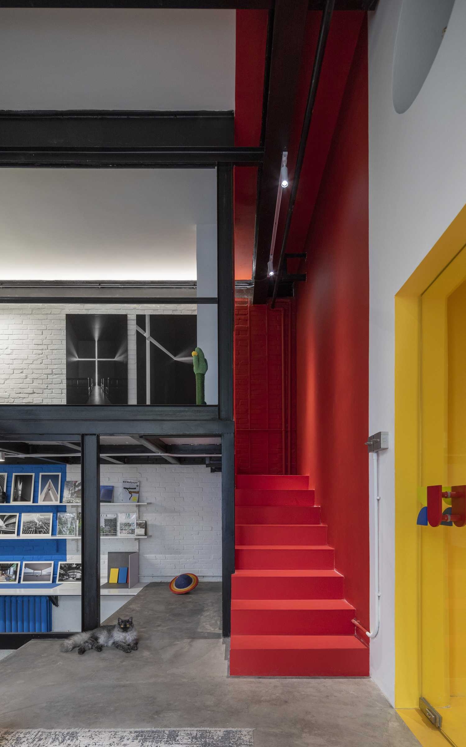 蒙德里安虫洞  UK Studio Office丨中国北京-26