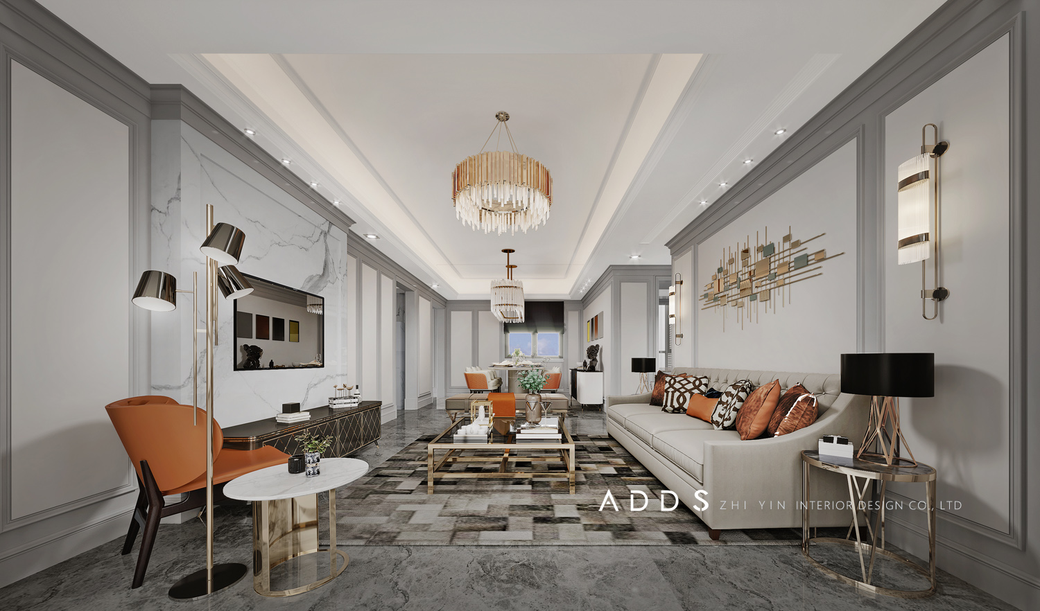 常德现代简约住宅设计-1