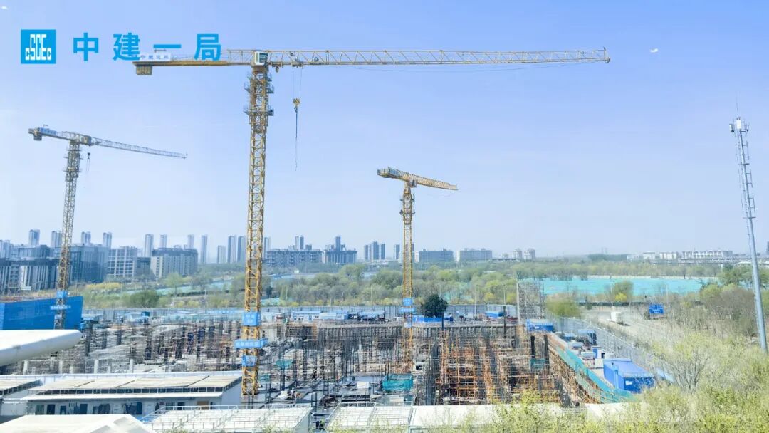 打造首都办公新业态！中建一局承建的北京朝阳孙河组团产业用地项目实现正负零-11
