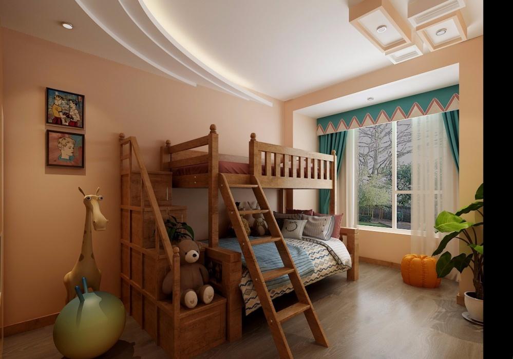 混搭风格跃层住宅设计-18