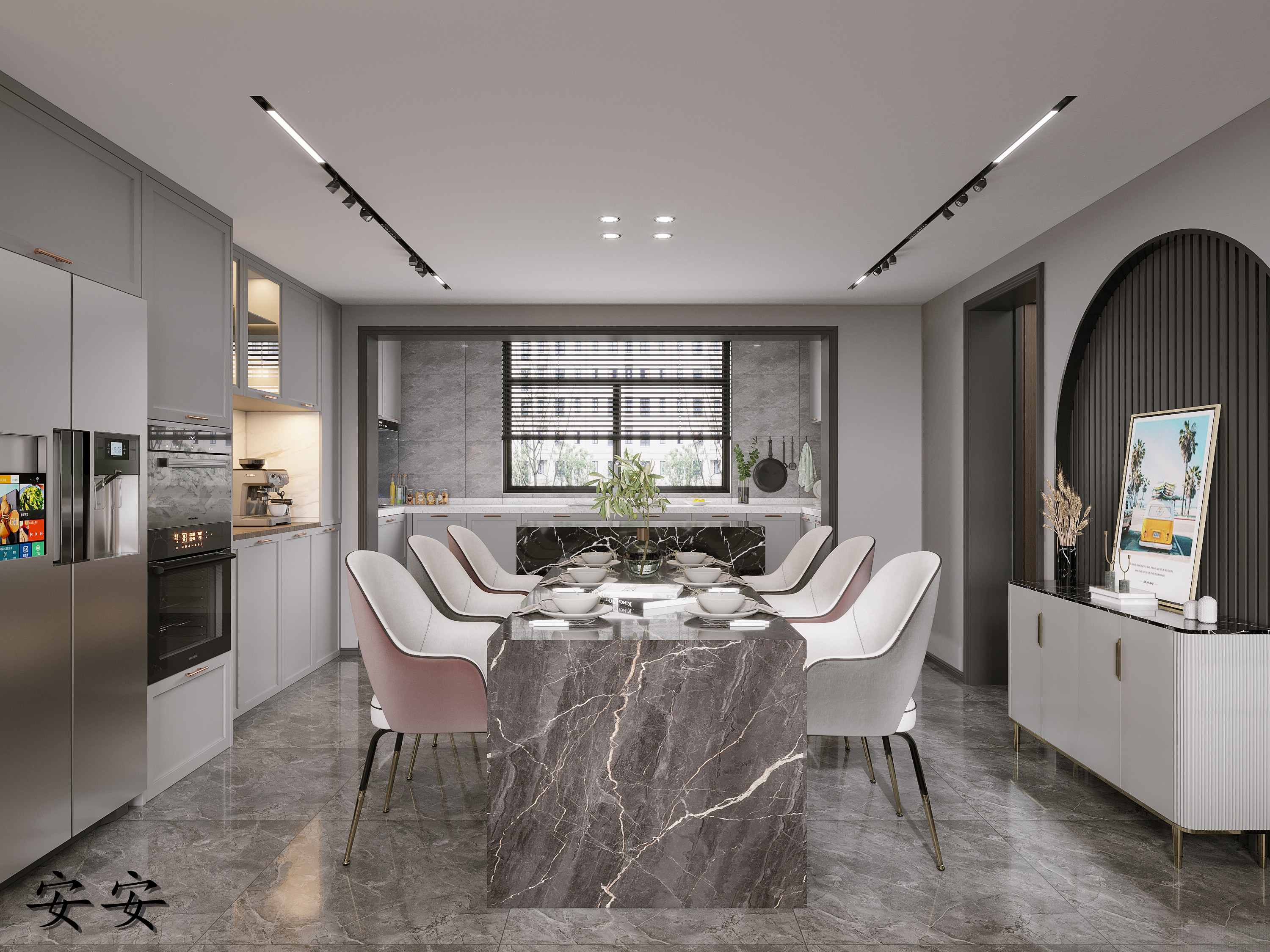 现代平层设计-1