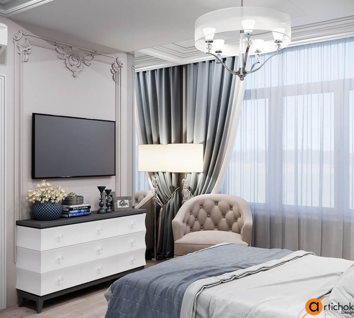 Игра воздуха и света Pure love. ЖК "Новопечерские липки". Двухкомнатная квартира - Art-i-chok-34