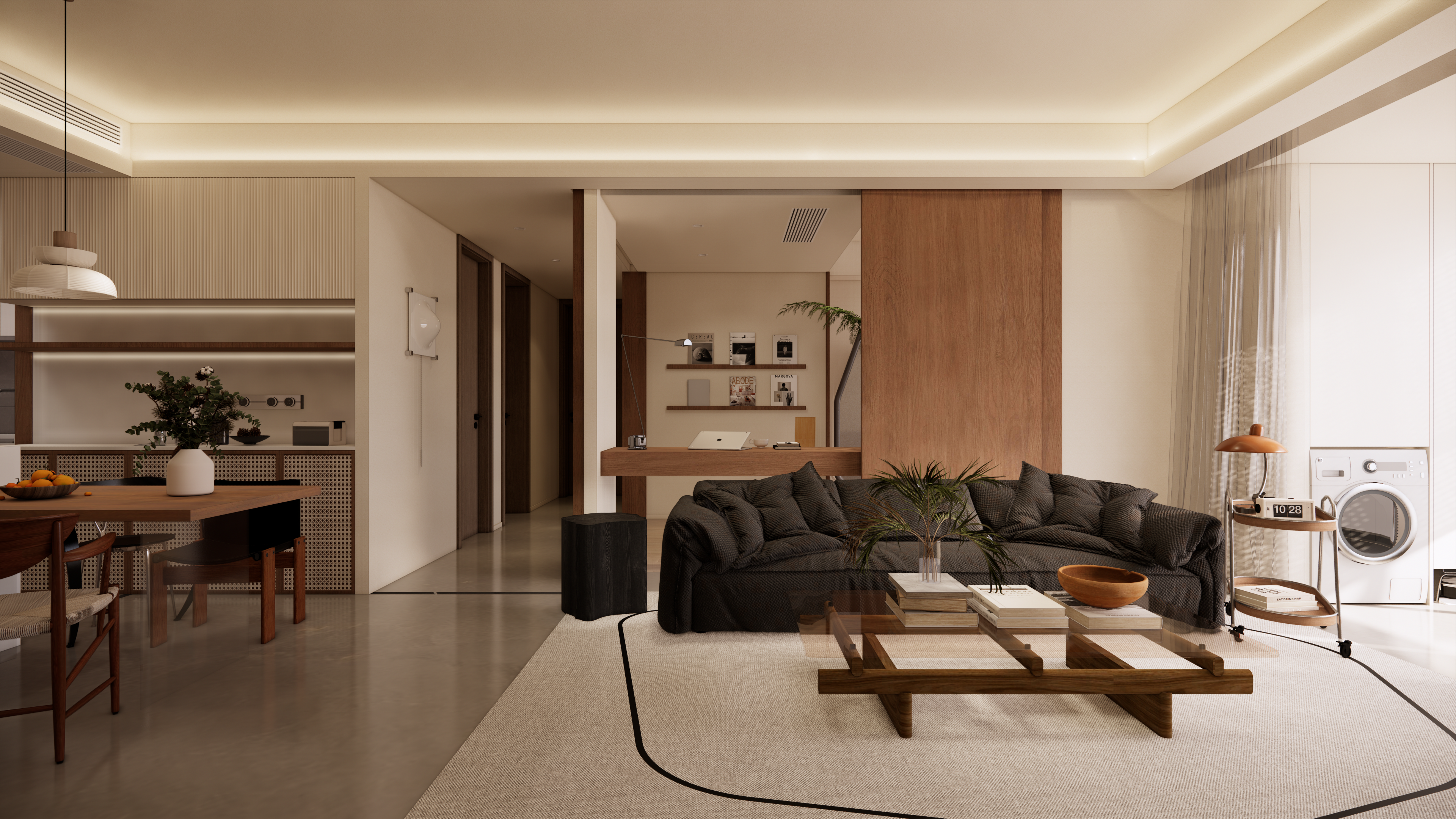 陌上设计｜125㎡合光映精装房改造-1