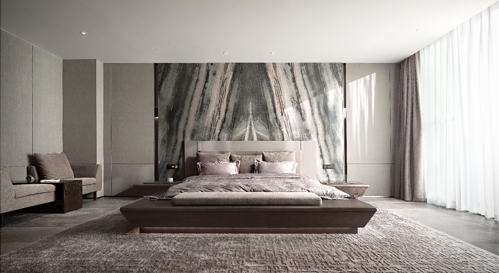 极简奢侈,融入生活的艺术——后海 6 层别墅设计-186