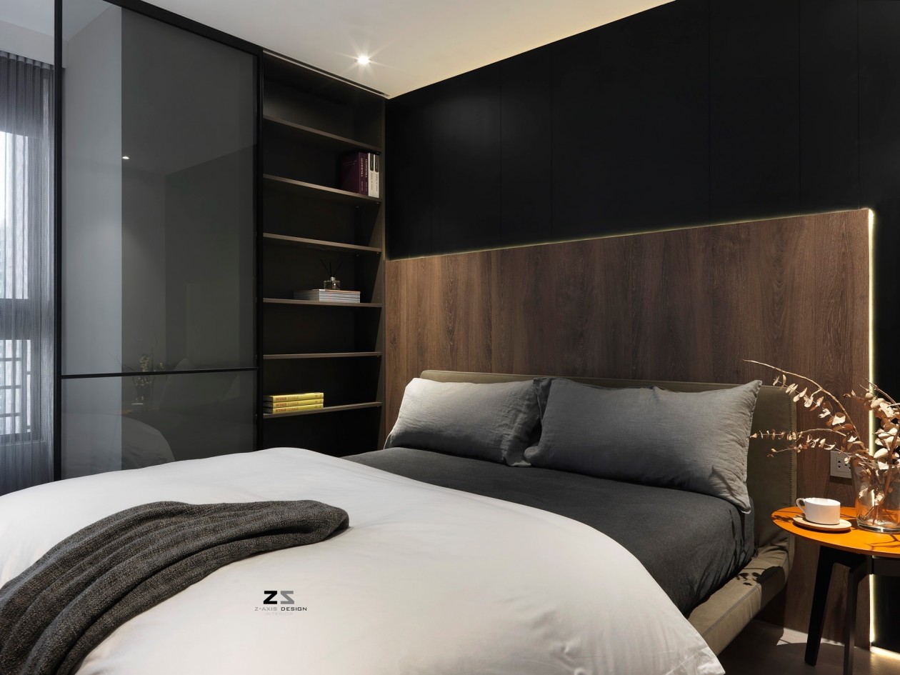 Z轴空间设计 | 质感黑白灰-27