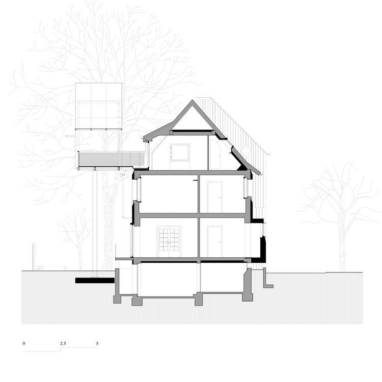 苏黎世轻型木结构住宅，嵌入历史与自然的和谐共生-16