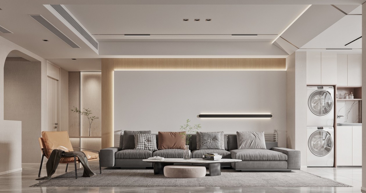 现代简约客餐厅来一组-8