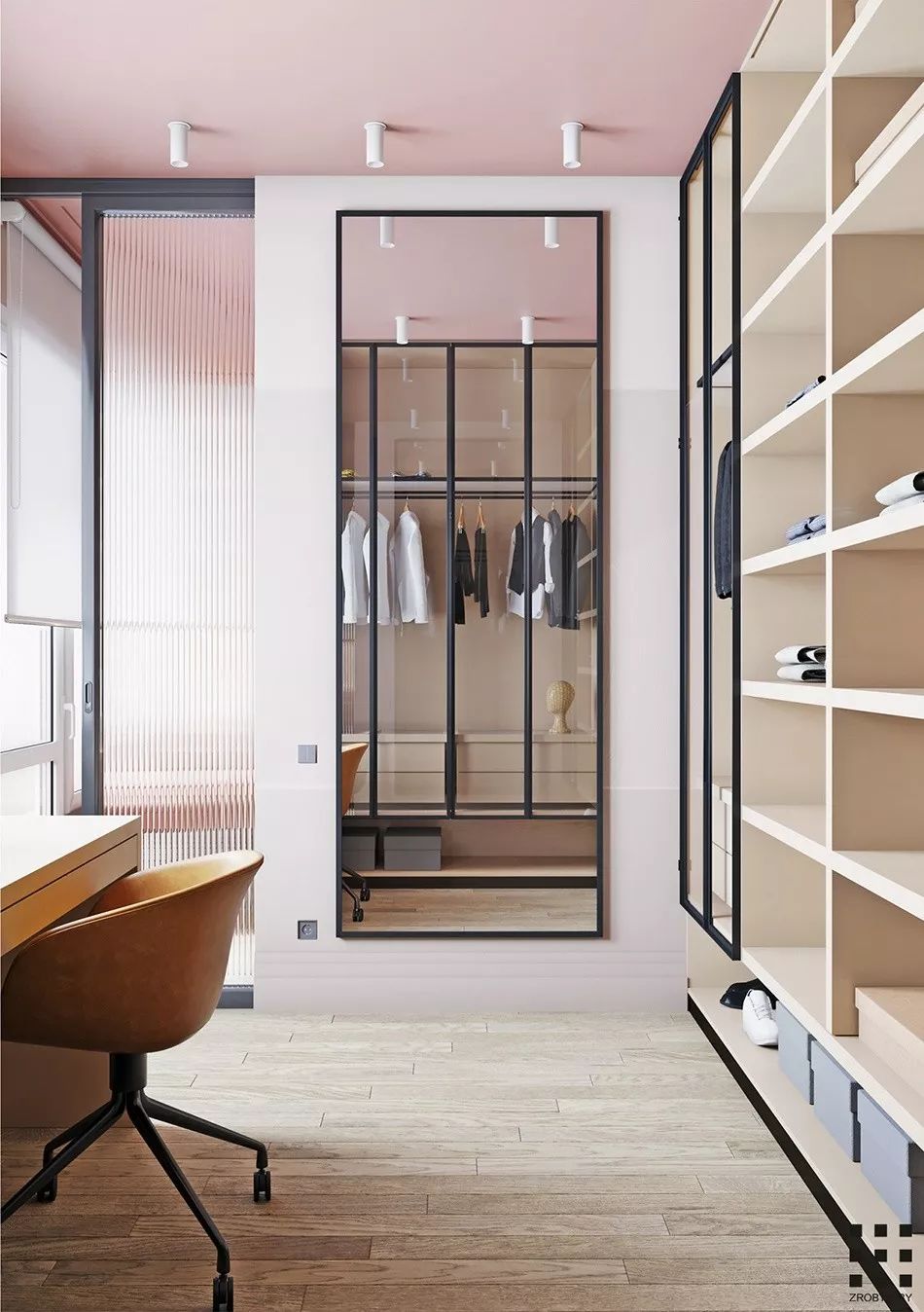 极简北欧风公寓设计，空间元素增添艺术风味-22