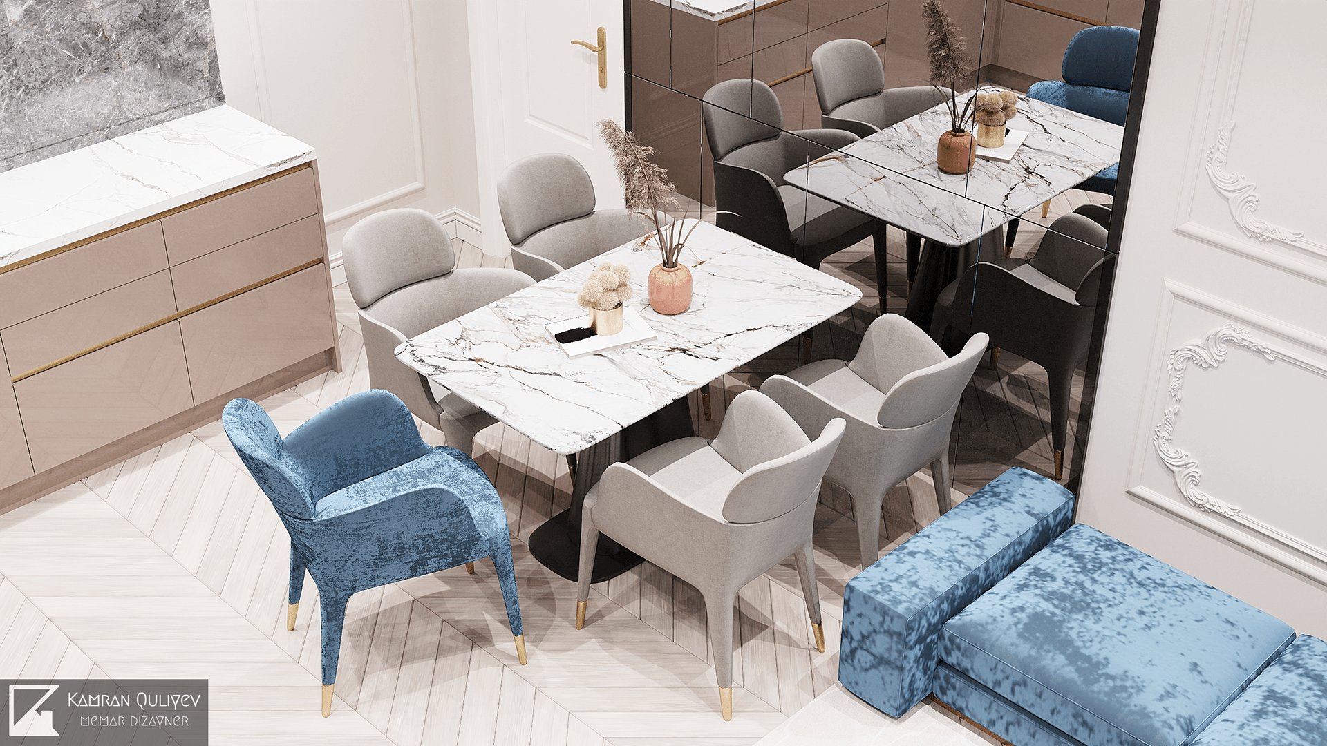 KITCHEN 室内设计丨阿塞拜疆丨Kamran Guliyev-21