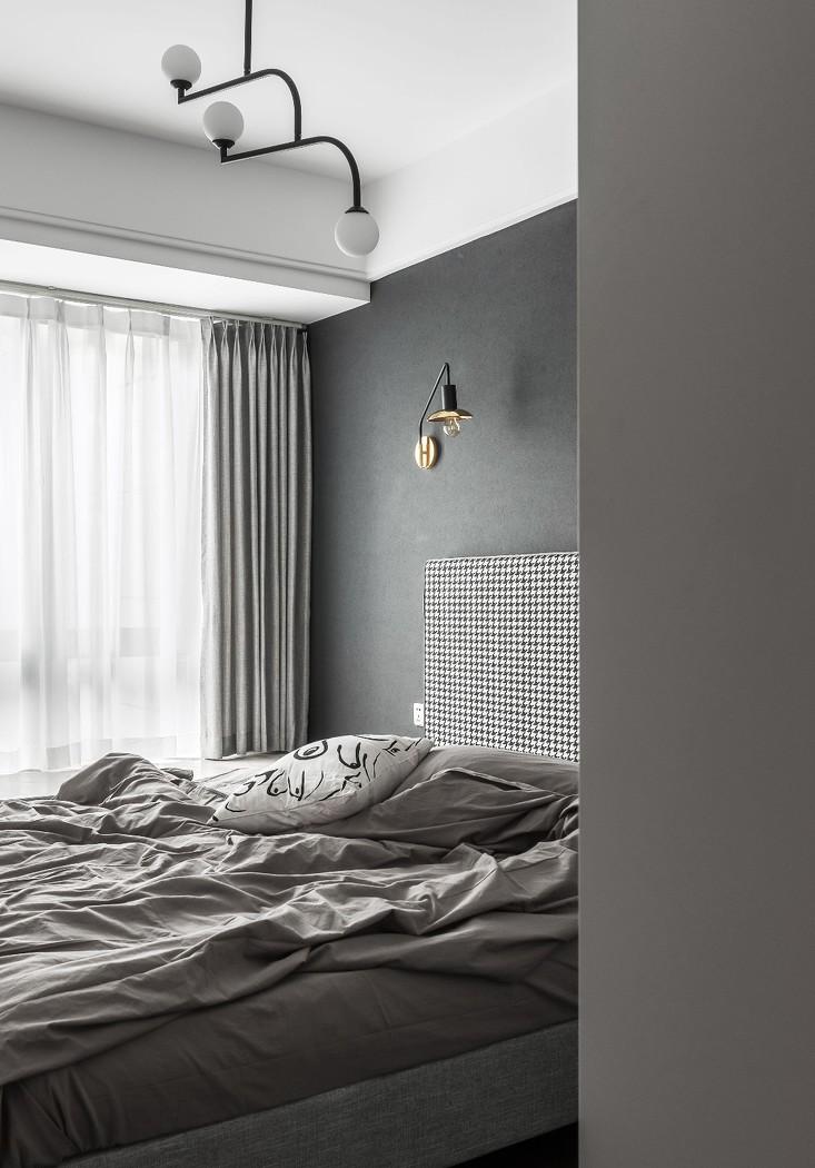 合肥容与设计丨平层丨让北欧复古风来拯救传统中国风精装房-44