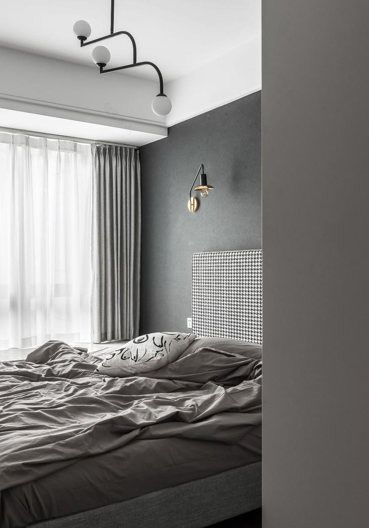 合肥容与设计丨平层丨让北欧复古风来拯救传统中国风精装房-44