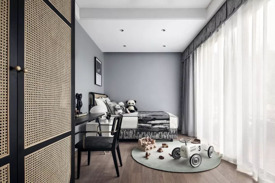 南安美的智慧城别墅样板间 | 新中式风格的创新演绎-29