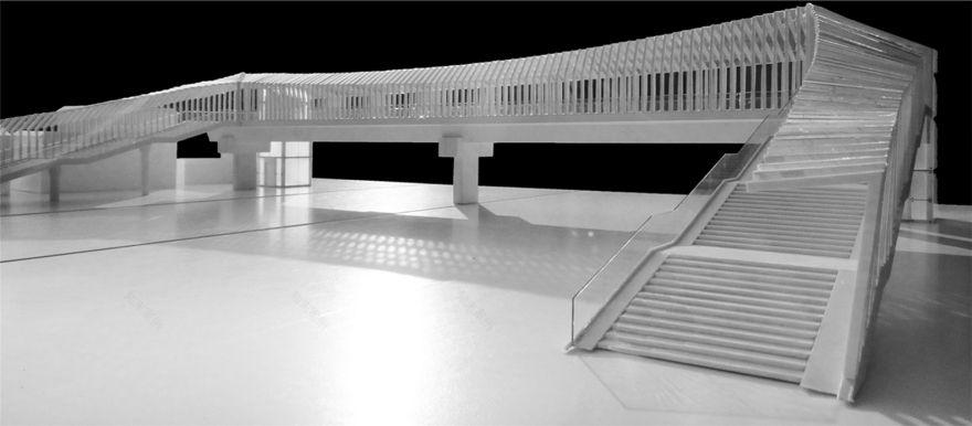 佛山新城村人行道桥-108