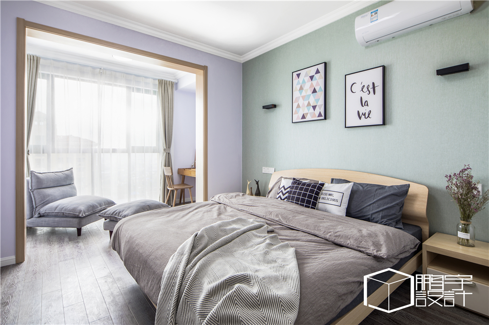 100㎡北欧风居室 | 简约自然,温馨年轻-33