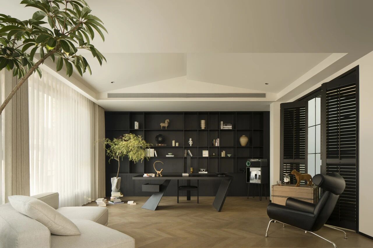 湖南长沙天麓别墅私宅丨中国长沙丨山乙山合-15