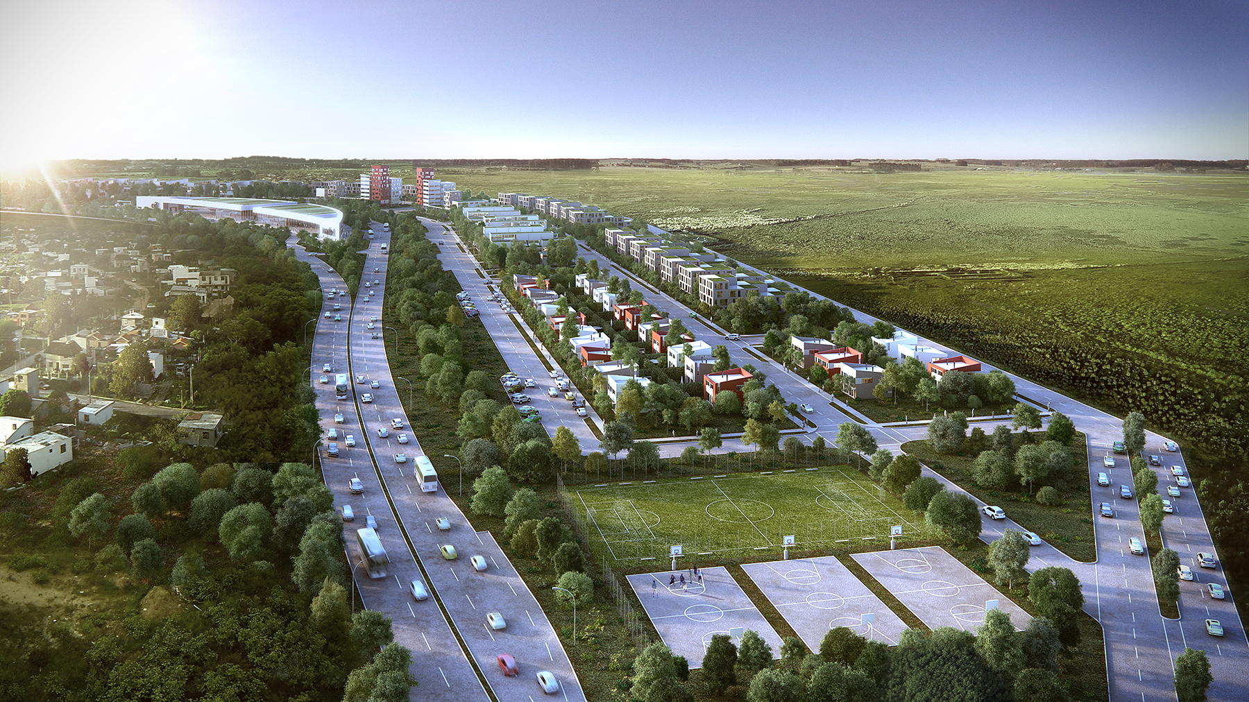 盖兹建筑事务所城市扩张规划-3