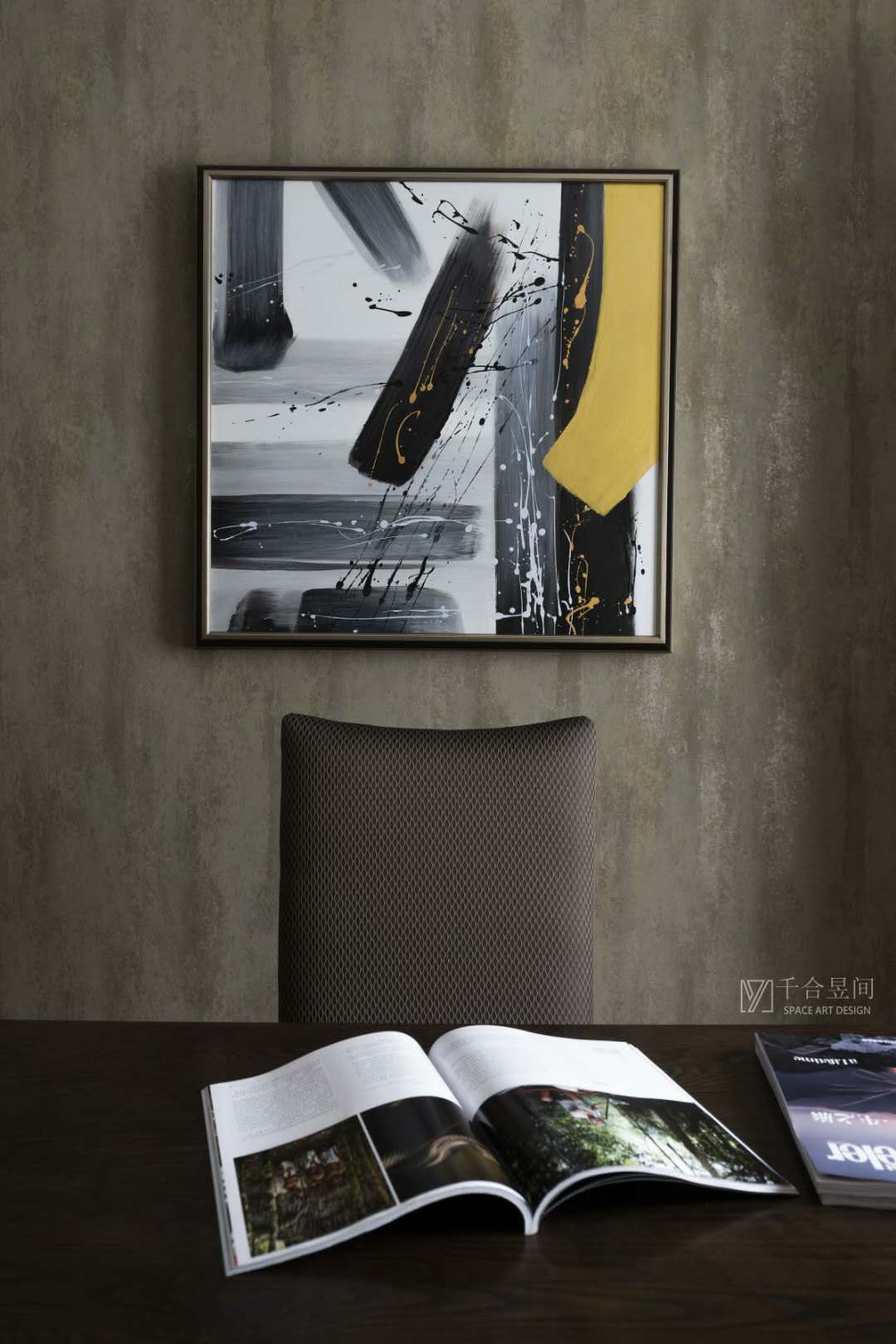 重庆约克郡壹號湖畔爱马仕风格私宅设计-55