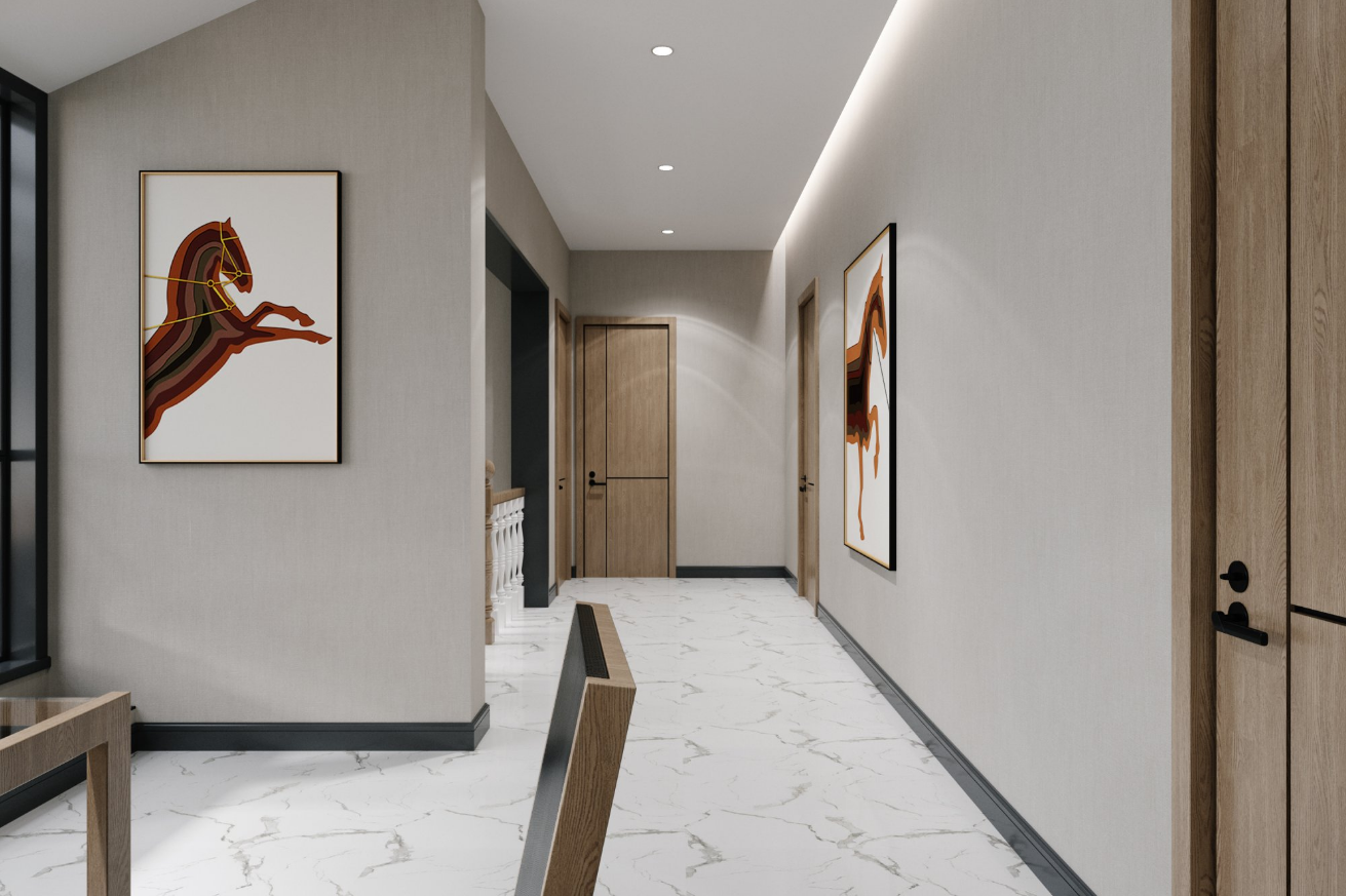 现代轻奢别墅，演绎文化自信与生活美学-10