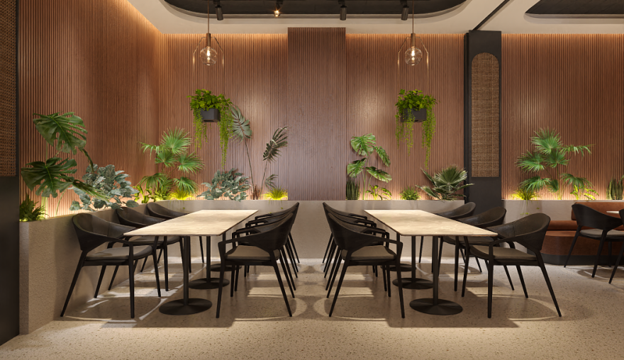 YUANDIAN源点・餐酒料理丨中国茂名丨广州格梵装饰-24