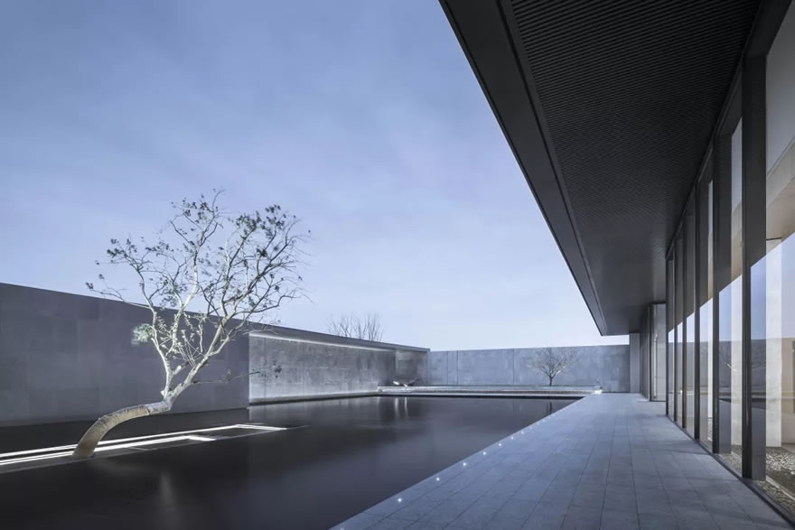 南昌融创玖玺台漂浮书院——现代极简与豫章文化的完美融合-32