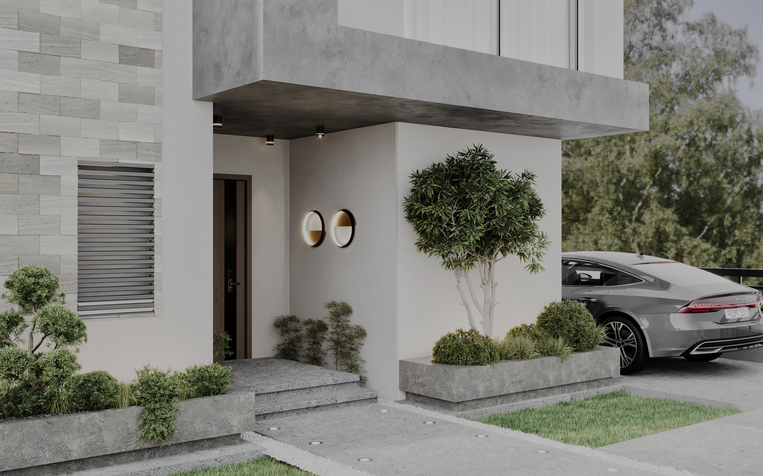 Outdoor Design Villa In Hyde Park-6