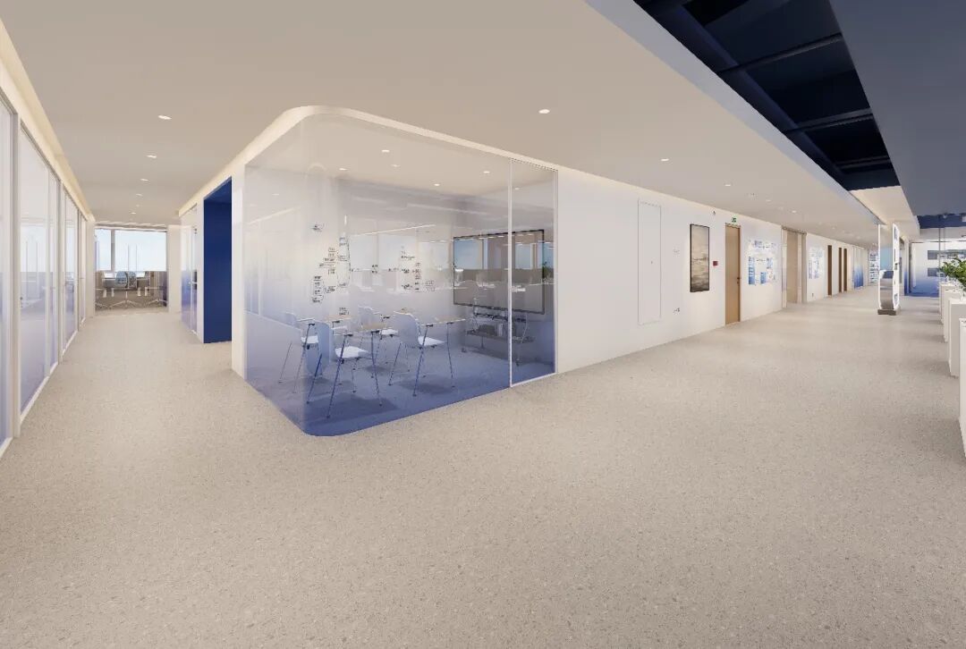 LKDESIGN丨国信会视集团办公空间设计案例-138