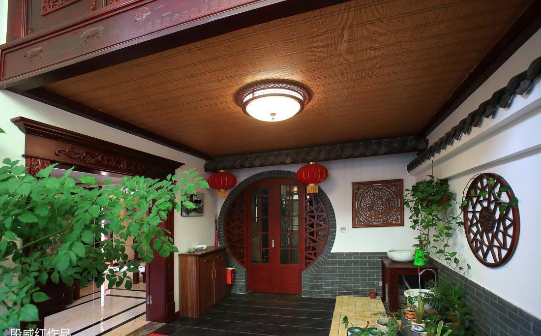 段威红丨别墅丨【蝶衣设计】中式风格实景照片-9