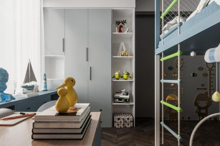 BLACK·后现代轻奢家居,灰色调与橙色系的惊艳碰撞-22