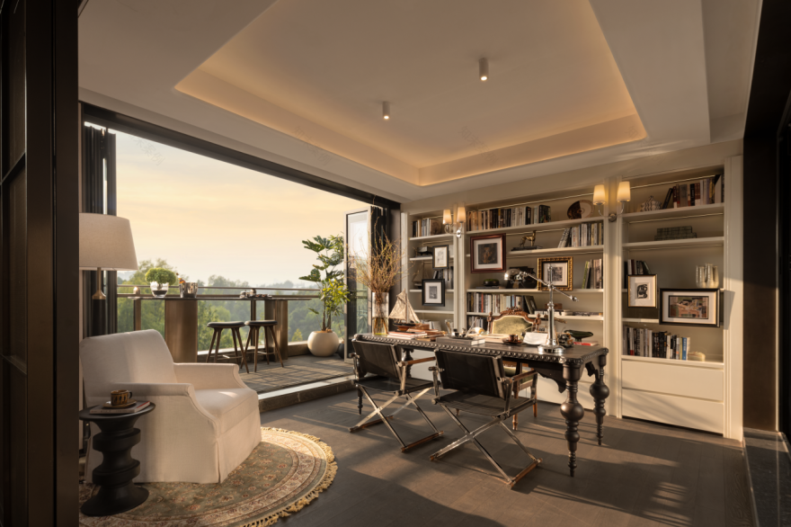 南通「招商蛇口·运河院子」五层传世别墅丨中国南通丨LYZD李益中设计-48