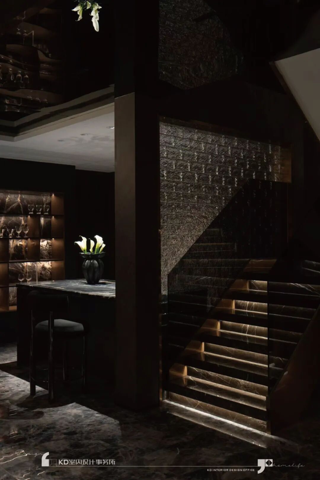 嘉景湾轻奢合院别墅软装进场拍摄「小时代」丨中国重庆丨KD室内设计事务所-51