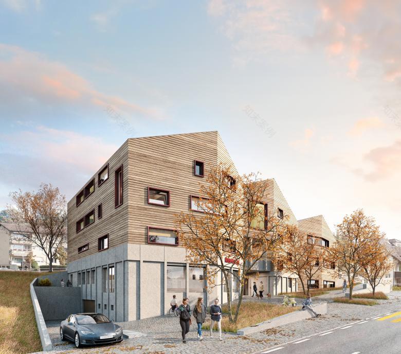 瑞士 Dorfzentrum 项目丨Rothenfluh & Partner Architekten-0