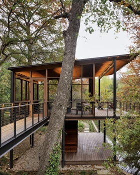 奥斯汀Roost景观亭丨美国奥斯汀丨Furman & Keil Architects