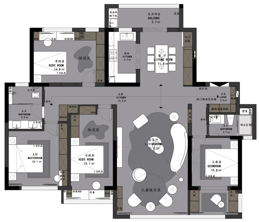 自然之居 · 奶油侘寂风格的宁静魅力丨淺尺住建-56