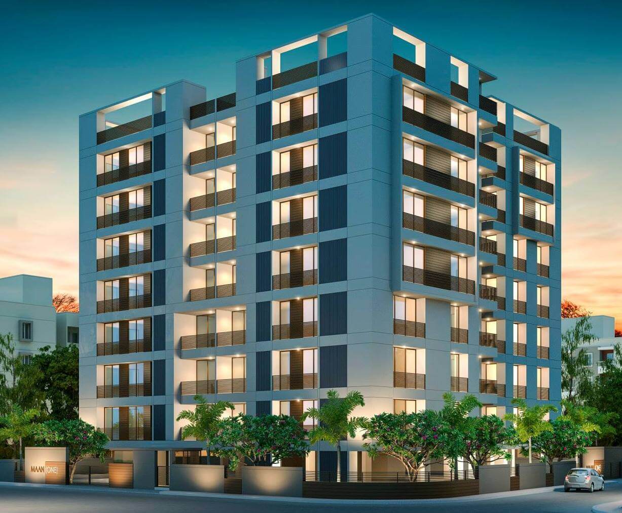 3D 建筑设计师打造的多功能商业空间-42