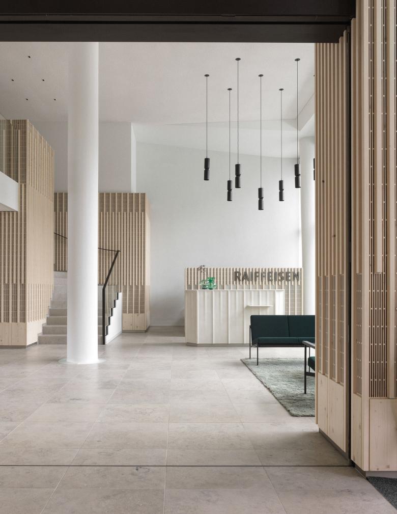 Raiffeisenbank Basel 改造项目丨瑞士丨Alberati Architekten AG-3