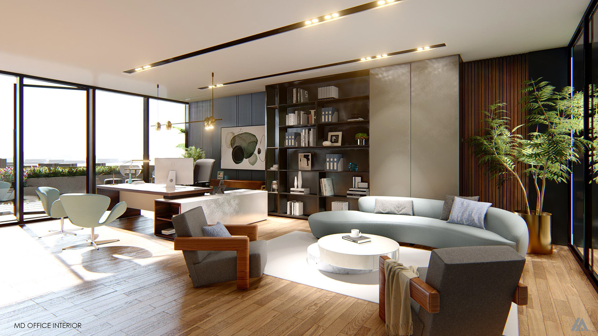 BANK OF KHYBER  MD 办公室室内设计-5