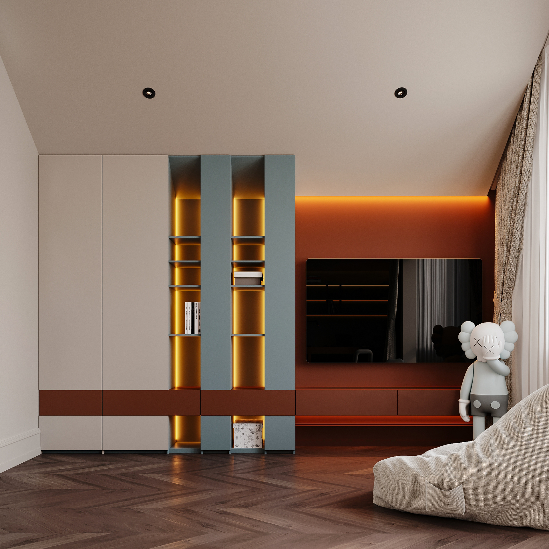 跃层别墅丨拉脱维亚里加丨Bodes studio-71