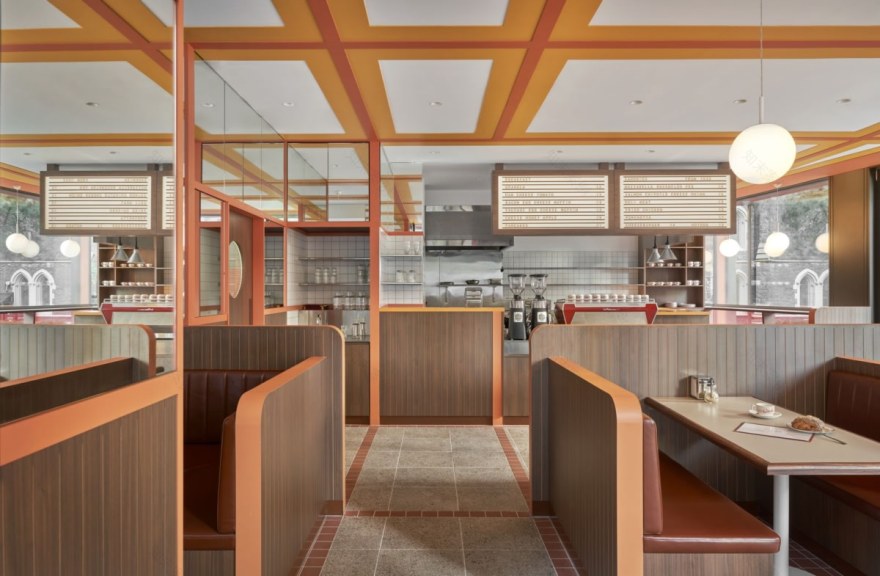 复古风情的运营商餐厅设计丨澳大利亚墨尔本丨We Are Humble-11